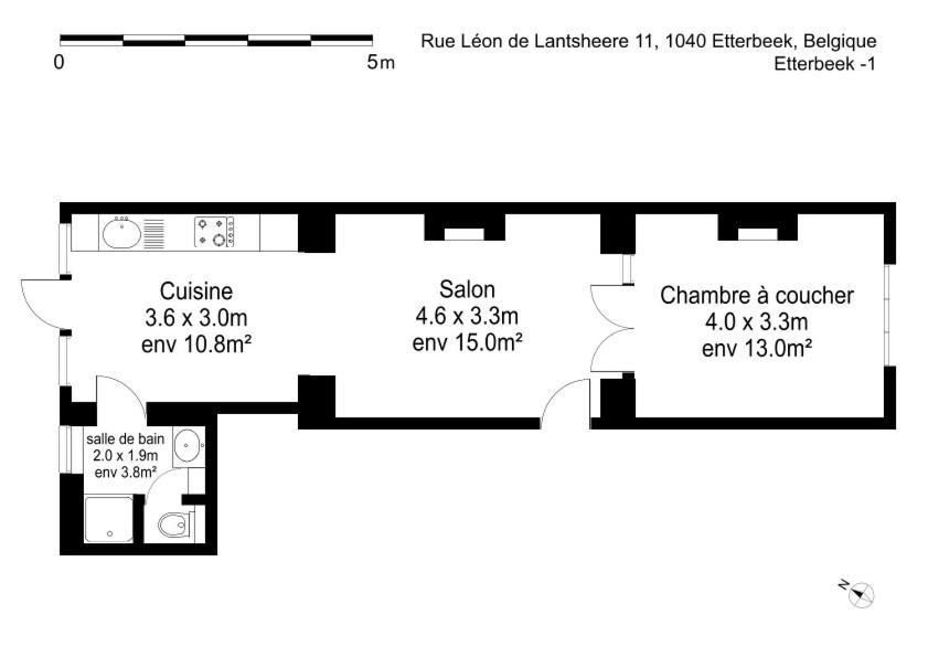 Apartment In Brussels, Lantsheere By Homenhancement Sa Dış mekan fotoğraf